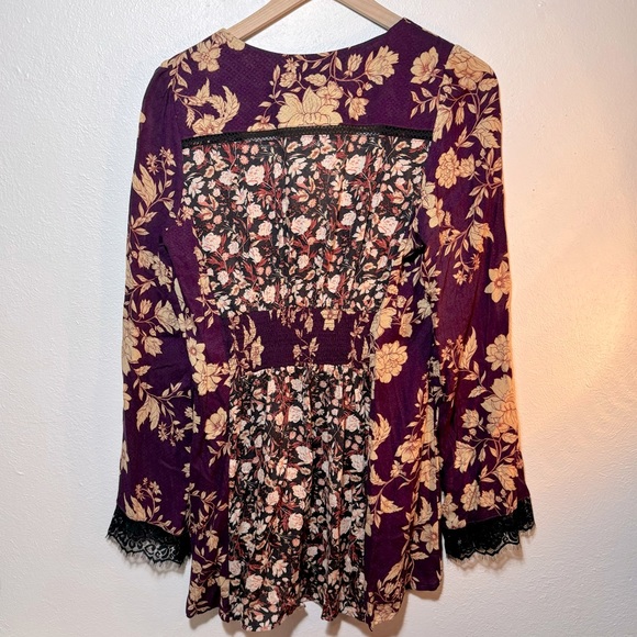 🌾 NWT Free People Odette Printed Tunic size S - Picture 4 of 5